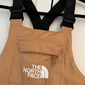 The North Face Youth Large (12) Freedom Insulated Bib Snow pants Utility Brown